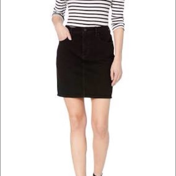 hudson lulu denim skirt